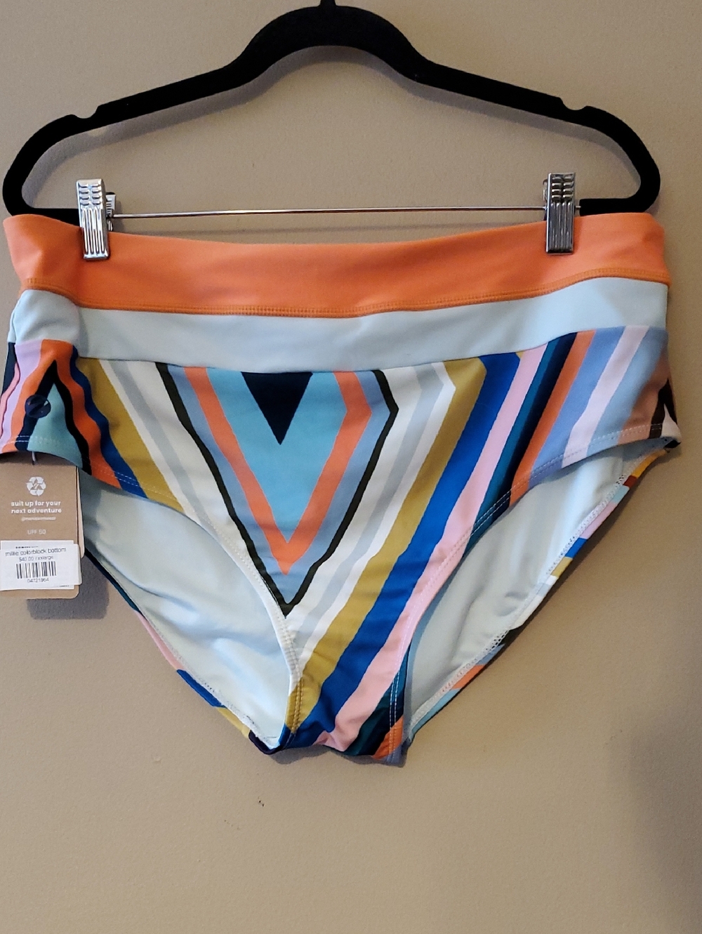 Nani Swimwear Millie Colorblock Bottom Swimwear Size XXL - Picture 3 of 10